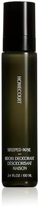 Homecourt Room Deodorant Natural Spray Steeped Rose Vanilla 34 oz