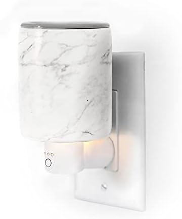 Happy Wax Compact Ceramic Wax Melter Timer Warmers for Home Fragrance