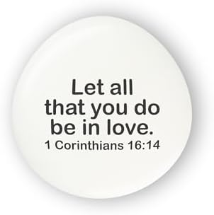 Scripture Glass Stones Set III with Bible Verses
