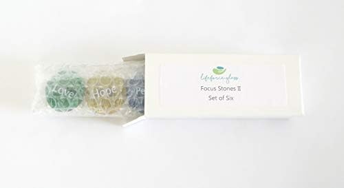 Lifeforse Glass Focus Stones Set II