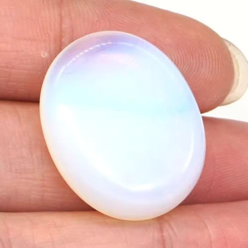 Oval Natural Stone Worry Stone for Meditation and Relaxation