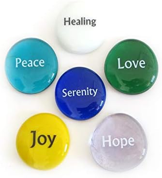 Lifeforse Glass Focus Stones Set II