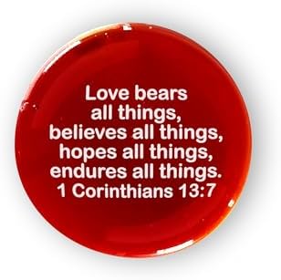 Scripture Glass Stones Set III with Bible Verses