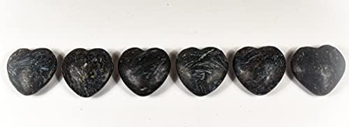 Astrophyllite Heart Crystal Decor Stone