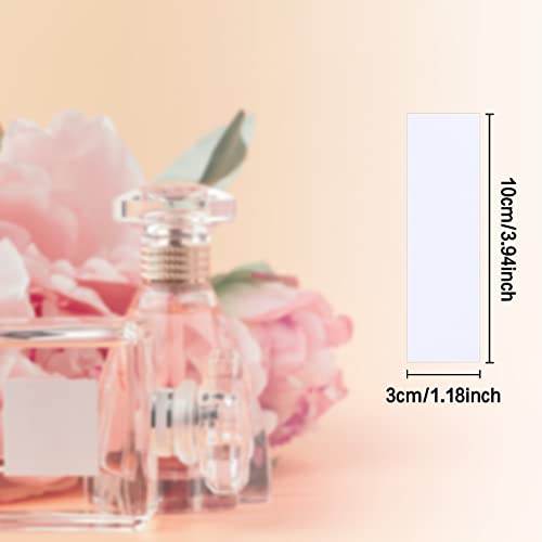 Landhoow 200 Pcs White Perfume Test Strips for Essential Oils and Fragrances