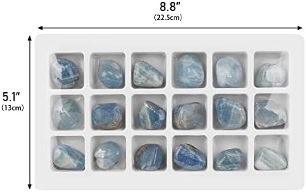 Blue Caribbean Calcite Stone Collection Box