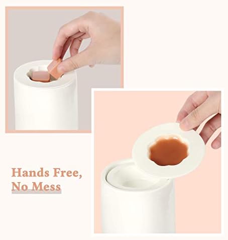 Cocopin 2Pcs Reusable Silicone Wax Melt Liners Leakproof Warmer Tray