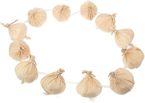 STOBAZA Artificial Garlic String Wreath Decoration