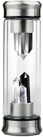 Crystal Water Bottles with Healing Crystal Wands