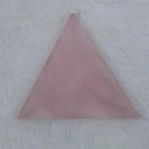KatLin Natural Pink Crystal Triangular Pyramid Ornaments 40MM