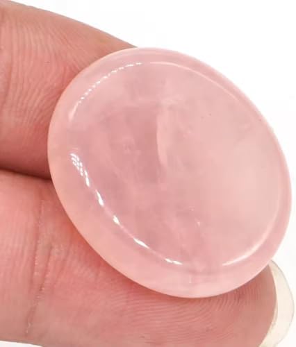 Oval Natural Stone Worry Stone for Meditation and Relaxation