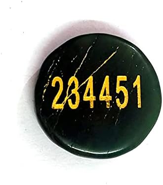 I Attract Wealth Zibu Prosperity Angel Green Aventurine Oval Cabochon Crystal