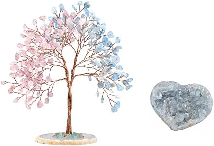 Rockcloud Crystal Stones Romantic Decoration Set