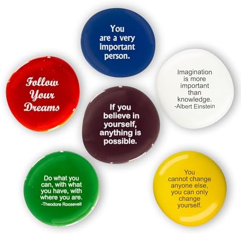 Lifeforse Glass Motivation Stones Set I