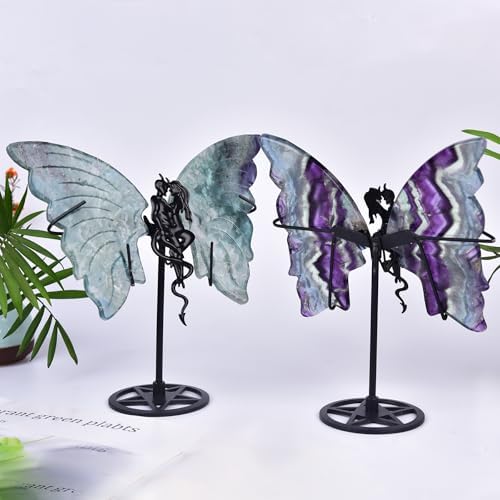 JIC Gem Crystal Butterfly Wings with Stand