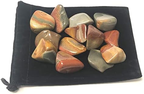 Tumbled Fancy Jasper 3 Pounds Natural Stones