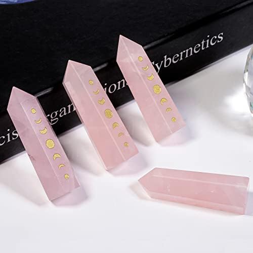 Rockcloud Moon Phase Crystal Wands Set of 3