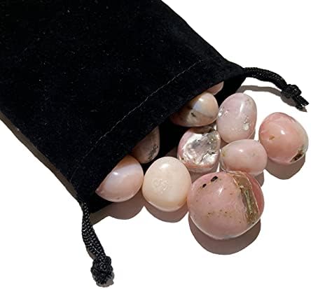 Tumbled Pink Opal Stones 5 Piece Set