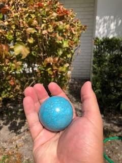 Yemen1002 Mini Skyblue Turquoise Sphere
