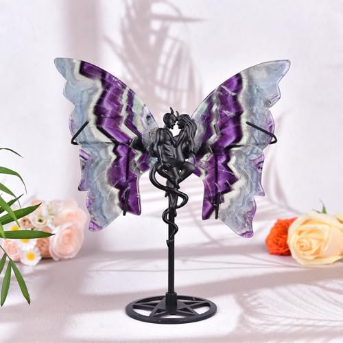 JIC Gem Crystal Butterfly Wings with Stand