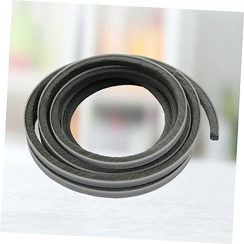 STOBOK 10m Door Insulation Strip Grey Weatherproof Soundproof Draft Stopper
