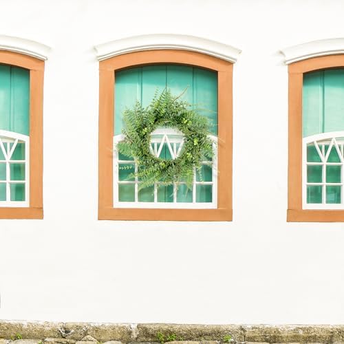 Handmade 26 Inch Fern Wreath for Front Door