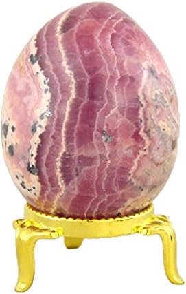Rhodochrosite Healing Egg with Stand Reiki Activated 1