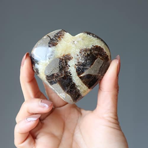 Satin Crystals Septarian Heart Stone 275-3 Inches