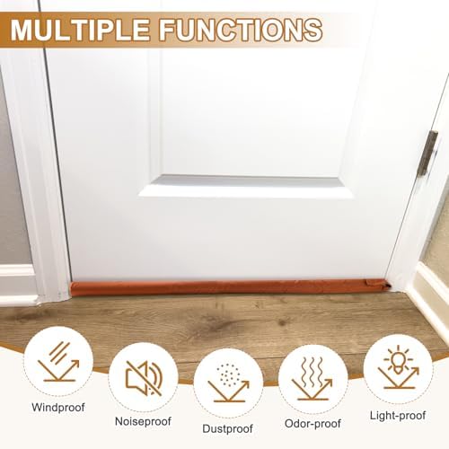 Uxcell Under Door Draft Stopper 2 Pcs Gray