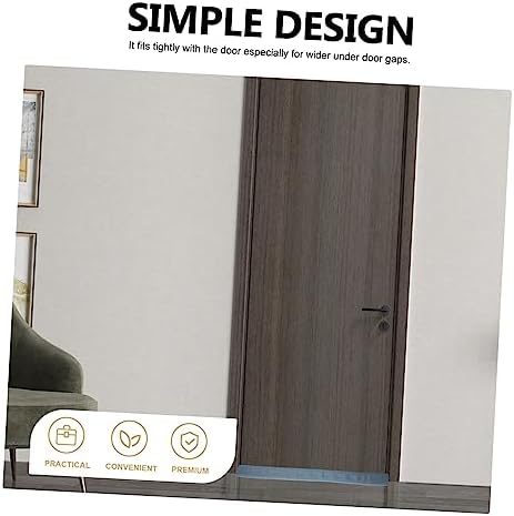 3pcs Door Bottom Sealing Strip Windproof Draft Stopper for Home Use