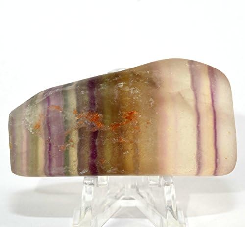 HQRP 58mm Multicolor Fluorite Stones Freeform