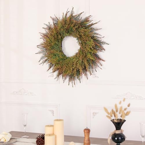 26 Inch Fall Wreath for Front Door and Porch