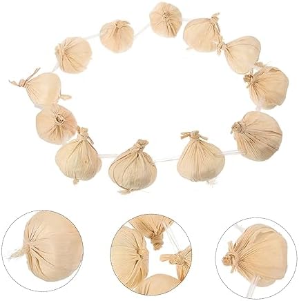 STOBAZA Artificial Garlic String Wreath Decoration