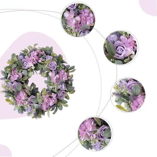 CIR OASES Artificial Spring Wreath 22 Inch Decor