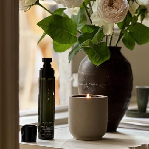 Homecourt Room Deodorant Natural Spray Steeped Rose Vanilla 34 oz