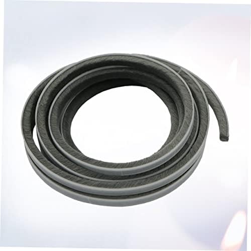 STOBOK 10m Door Insulation Strip Grey Weatherproof Soundproof Draft Stopper