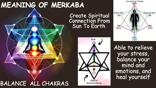 Jet Crystal Quartz Merkaba 12 Point Healing Star