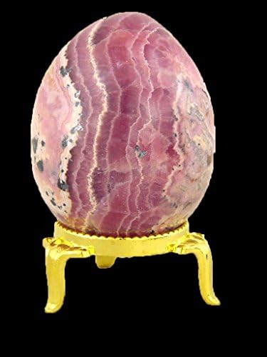 Rhodochrosite Healing Egg with Stand Reiki Activated 1