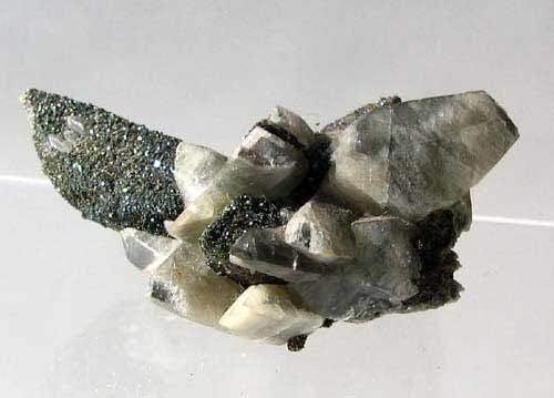 Very Rare Marcasite and Calcite Crystal Specimen