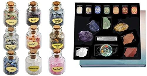 Mookaitedecor Chakra Healing Crystal Set Bundle