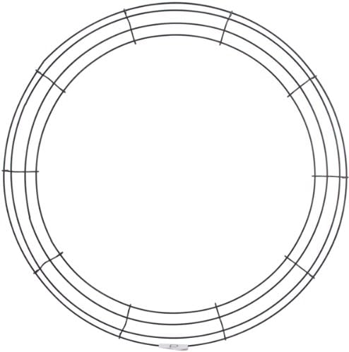 Panacea 20-Inch Green Wire Wreath Frame