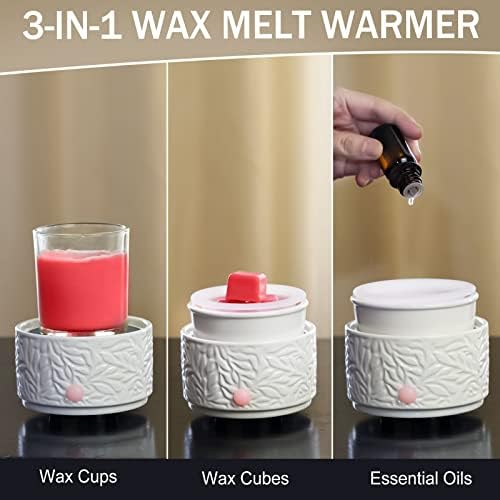 ElusiaKa 3-in-1 Wax Melt Warmer Electric