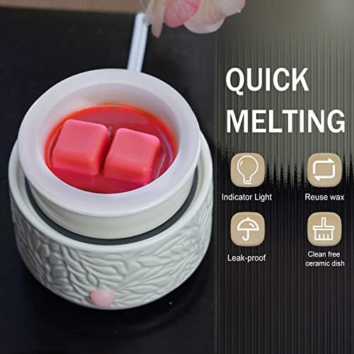 ElusiaKa 3-in-1 Wax Melt Warmer Electric