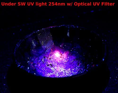 3 Inch 80g Rainbow Metallic Flash Larvikite Bowl