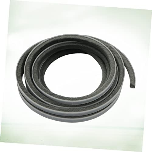 STOBOK 10m Door Insulation Strip Grey Weatherproof Soundproof Draft Stopper
