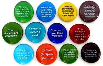 Destiny Stones 12 Glass Stones for Future Inspiration
