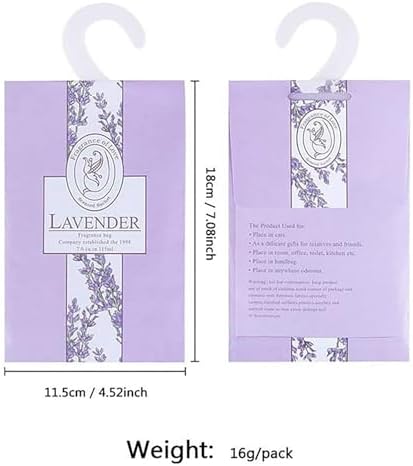 10 Pack Scented Sachets for Home and Car Air Freshener