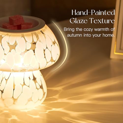 Candeldo Mushroom Wax Melter Warmer for Home Decor