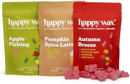 Happy Wax Forever Fall Collection Scented Soy Wax Melts