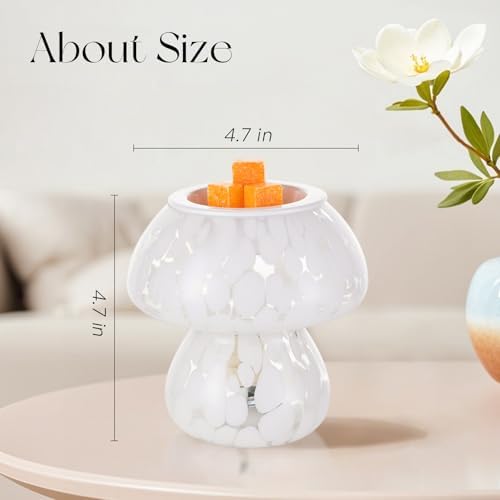 Candeldo Mushroom Wax Melter Warmer for Home Decor